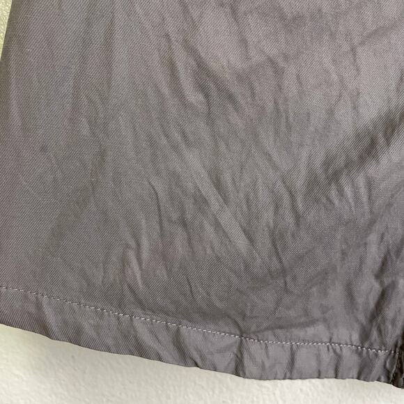 Stella Carakasi Vest Womens Small Gray Jacket Asymmetrical Zip Pockets Ribbed * - Picture 5 of 9